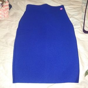 Royal Blue Skirt